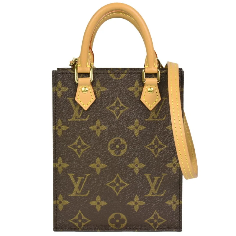 LOUIS VUITTON Monogram Petite Sac Pla M69442 with shoulder strap