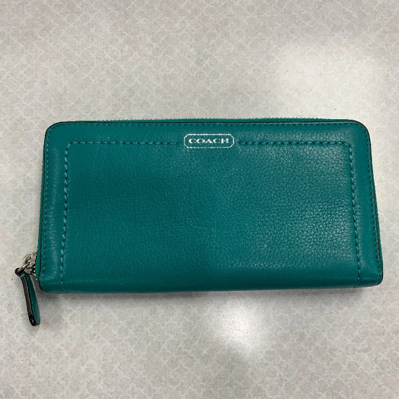 Wallet Designer By Coach, Size: Small