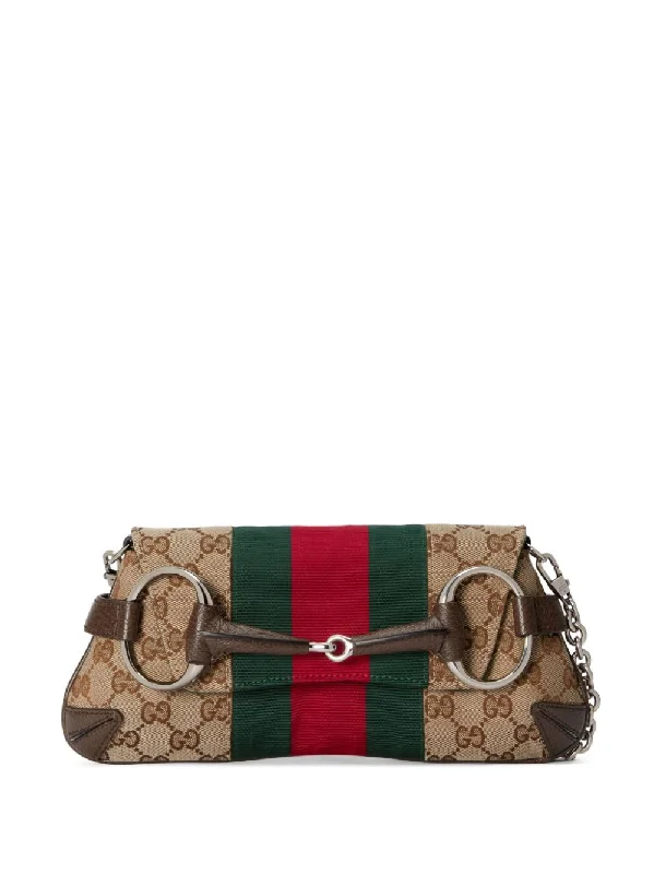 Gucci Women Horsebit Shoulder Bag