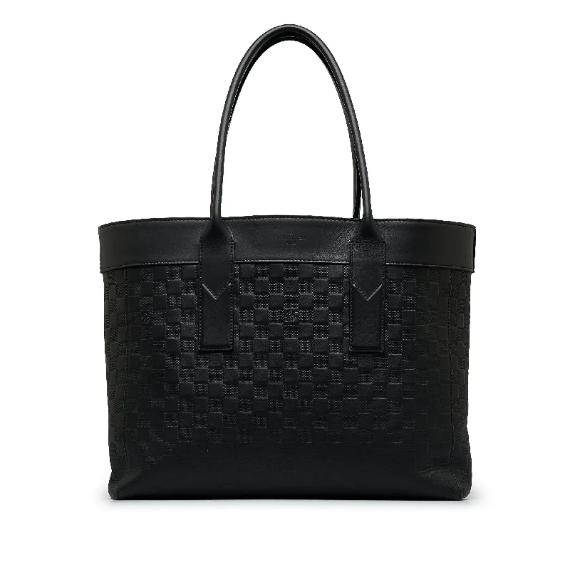 Black Louis Vuitton Damier Infini Cabas Voyage Tote Bag