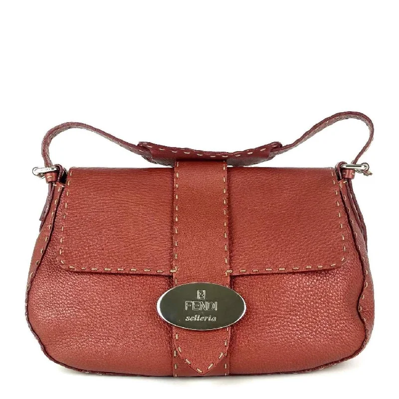 Selleria Pebbled Leather Flap Bag