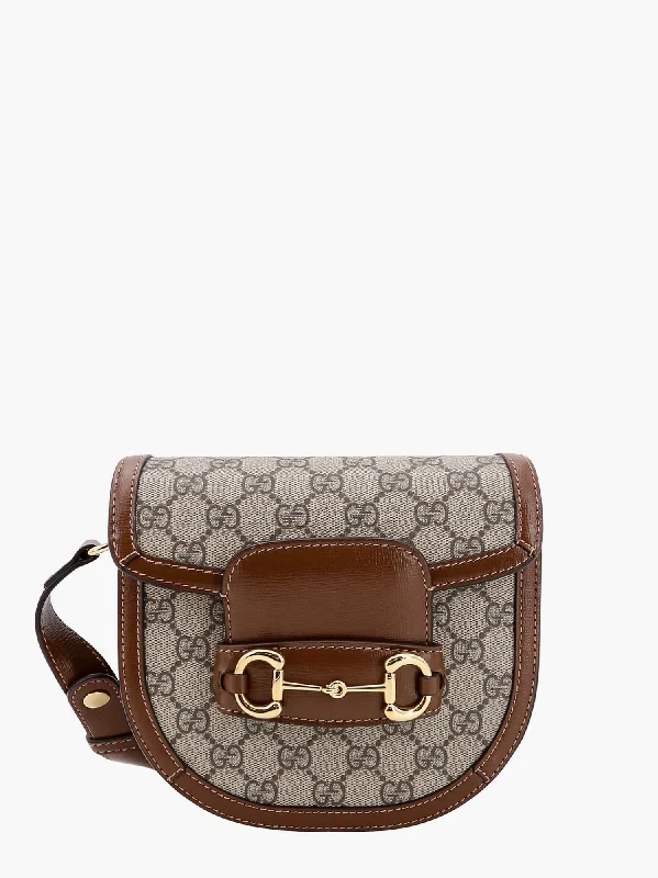 Gucci Women Gucci Beige Shoulder Bags