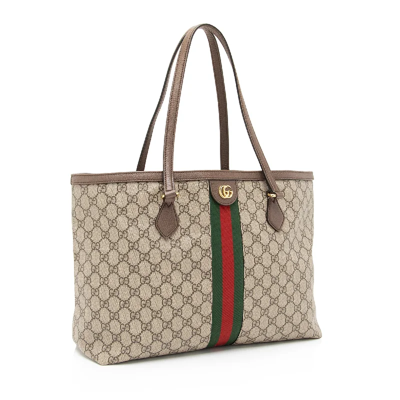 Gucci GG Supreme Ophidia Medium Shopping Tote (SHF-23708)