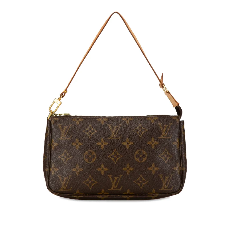 Brown Louis Vuitton Monogram Pochette Accessoires Shoulder Bag