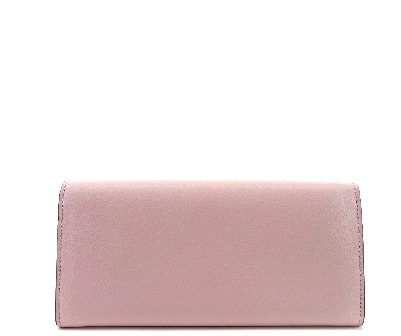 Continental Fendi Calf Leather Wallet