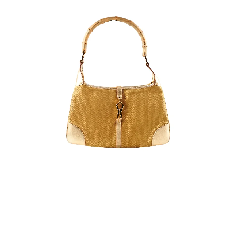 Gucci Vintage Jackie Gold Shoulder Bag