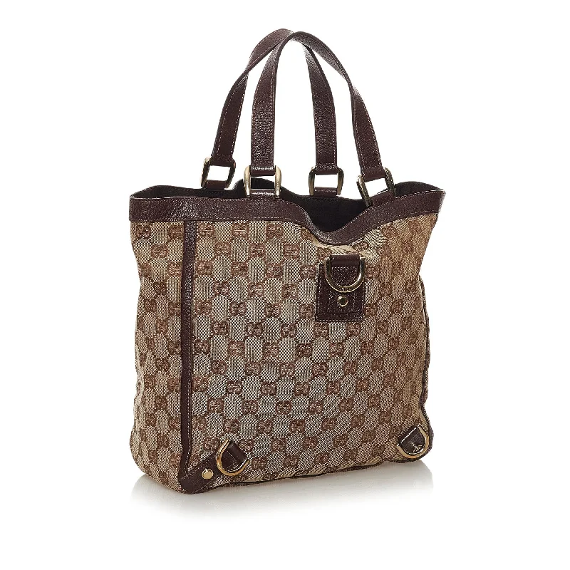 Gucci GG Canvas Abbey D-Ring Tote Bag (32980)