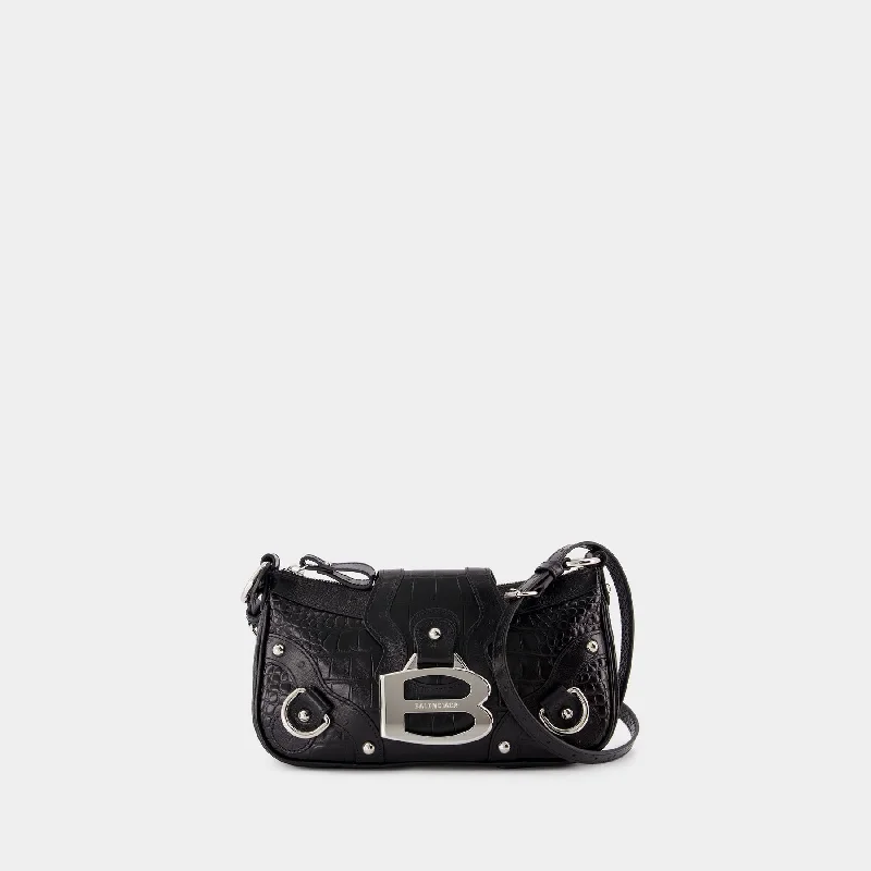 Essex Small Shoulder Bag - Balenciaga - Synthetic - Black