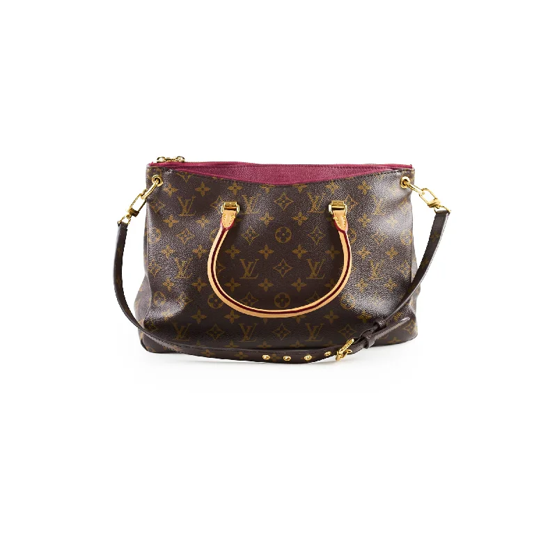 Louis Vuitton Pallas MM Monogram / Burgundy