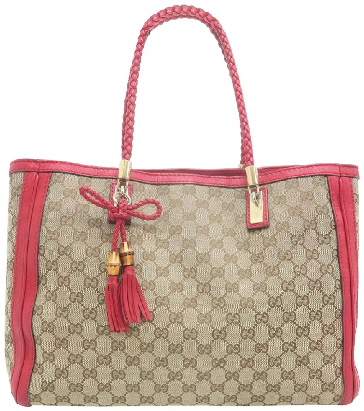 Gucci Bella Medium Brown Gg Supreme Canvas Tote