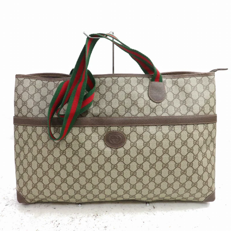 Gucci Tote Bag Beige PVC (SHC1-14532)