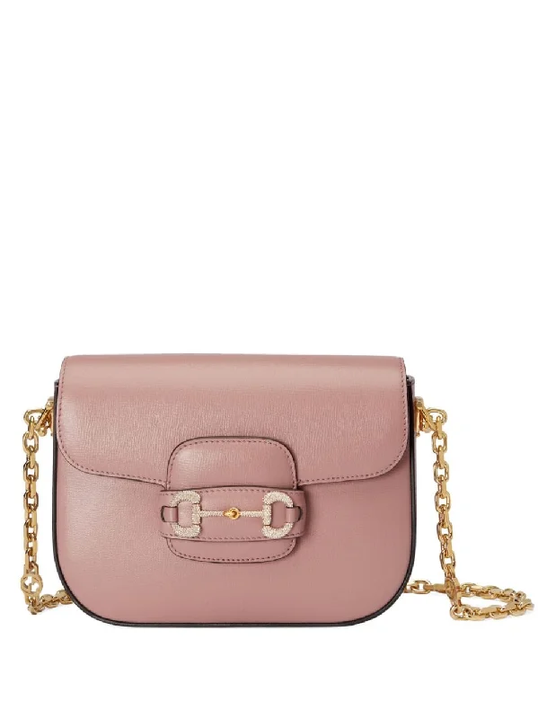 Gucci Women Horsebit 1955 Mini Leather Shoulder Bag