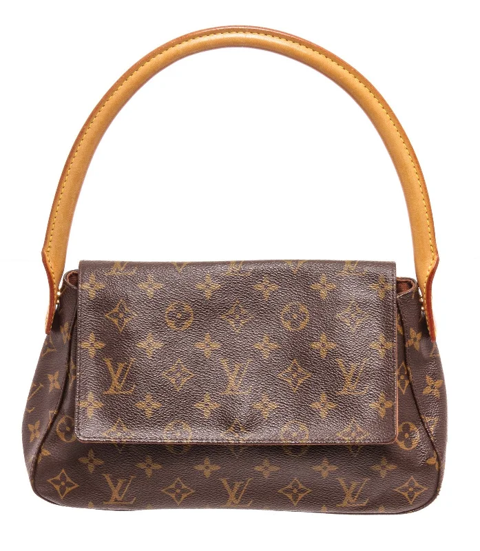 LOUIS VUITTON Monogram Canvas Mini Looping Bag