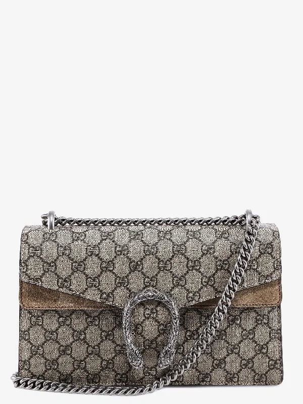 Gucci Women Gucci Beige Shoulder Bags