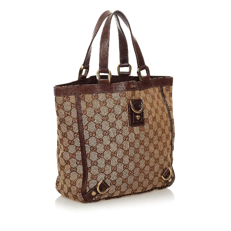 Gucci GG Canvas Abbey D-Ring Tote Bag (32272)