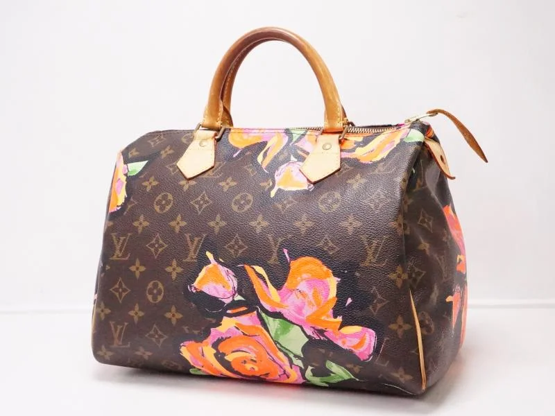 Authentic Pre-owned Louis Vuitton LV Limited Monogram Roses Speedy 30 Stephen Sprouse M48610 220050