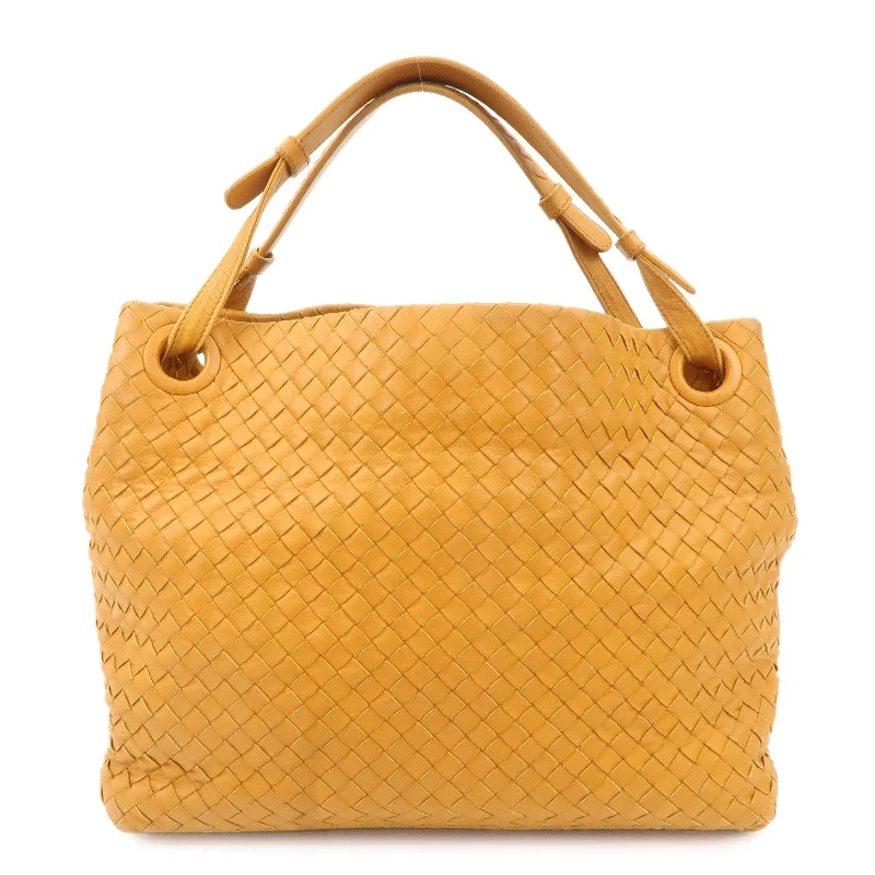 Bottega Veneta Intrecciato leather Tote Bag Orange 179320