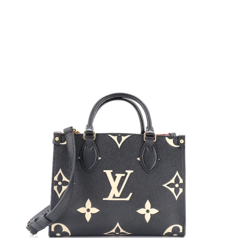 OnTheGo Tote Bicolor Monogram Empreinte Giant PM