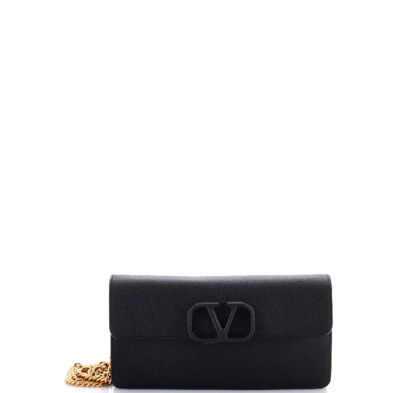 VSling Wallet on Chain Leather Small