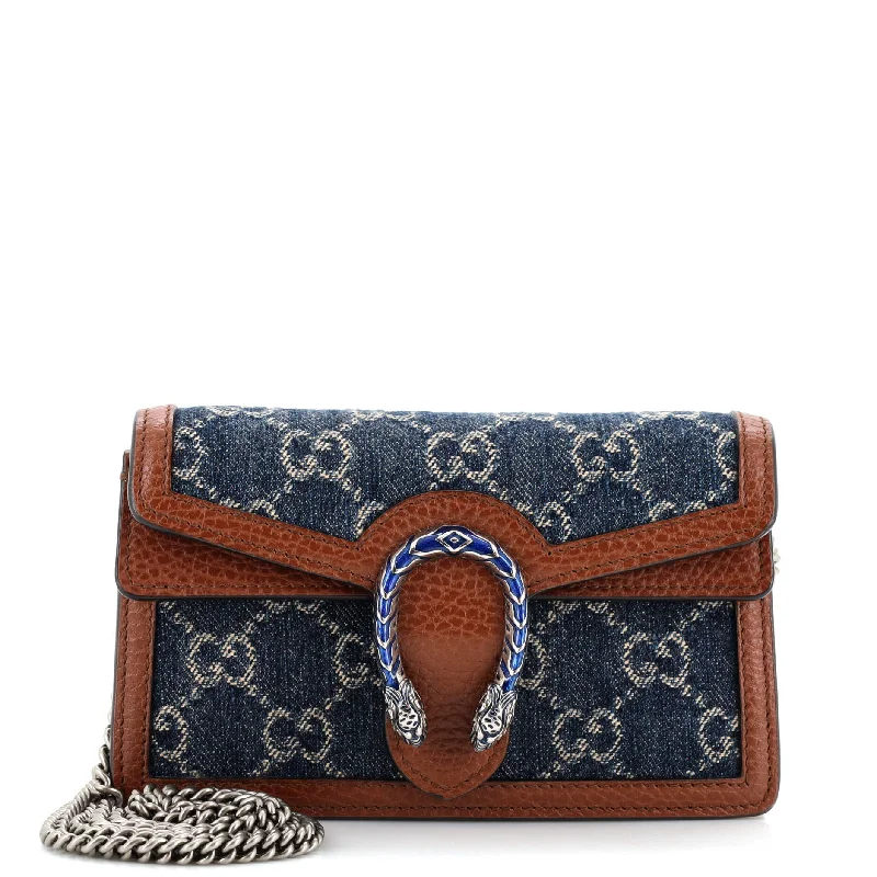 Dionysus Bag GG Denim Super Mini