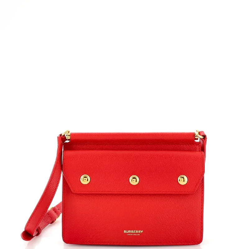 Title Pocket Crossbody Bag Leather Mini