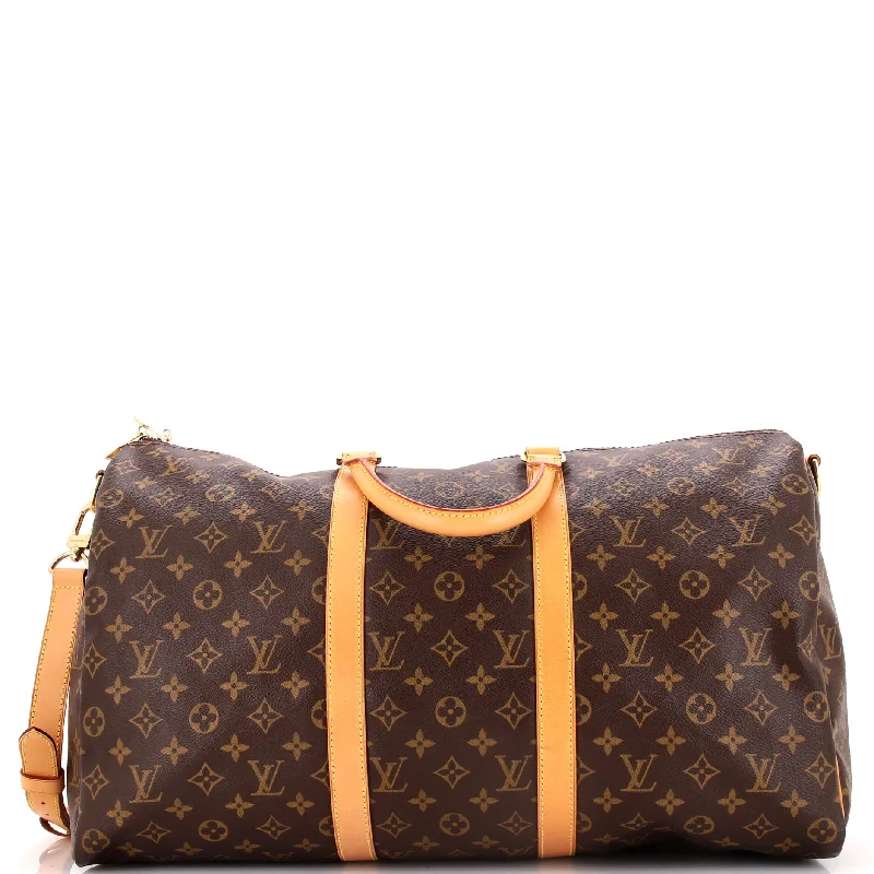 Keepall Bandouliere Bag Monogram Canvas 50