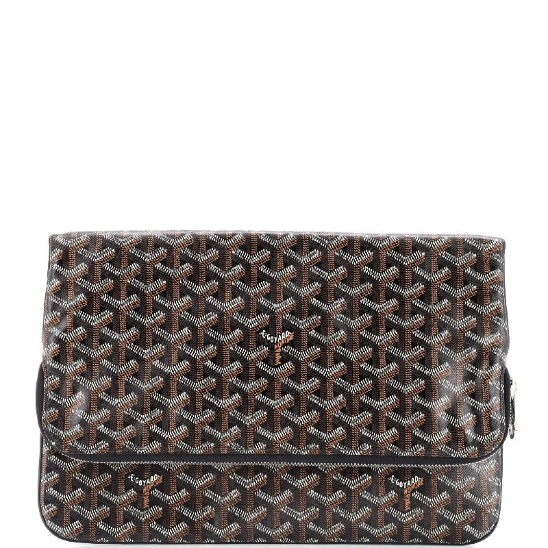 Saint Marie Clutch Coated Canvas