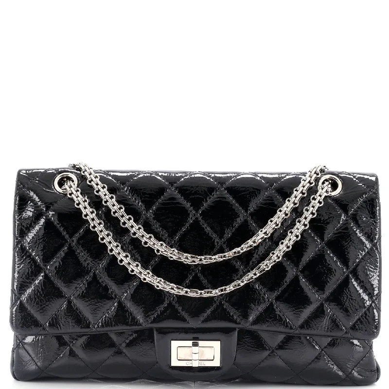 Reissue 2.55 Flap Bag Quilted Crinkled Patent 227