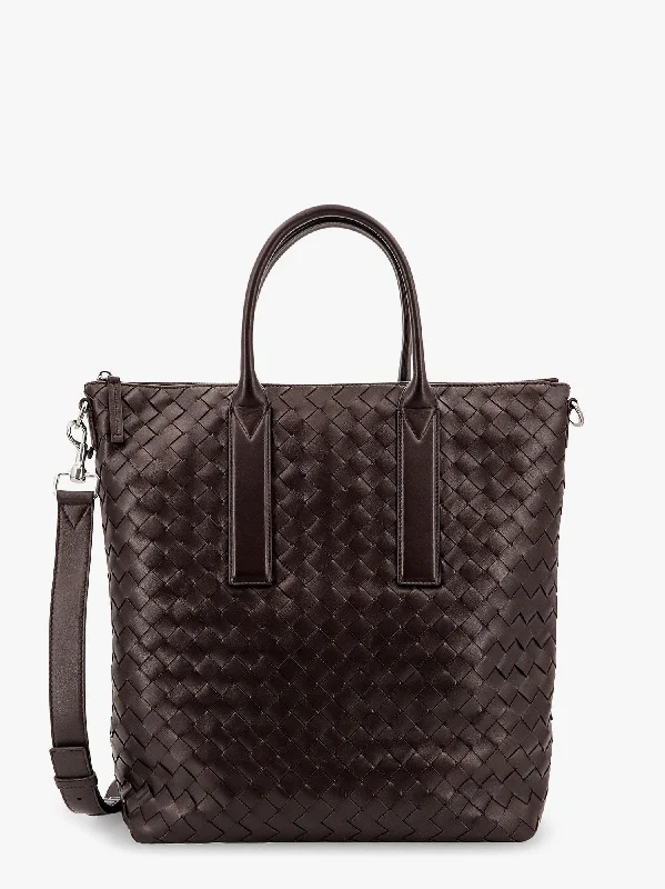 Bottega Veneta Men Bottega Veneta Brown Handbags