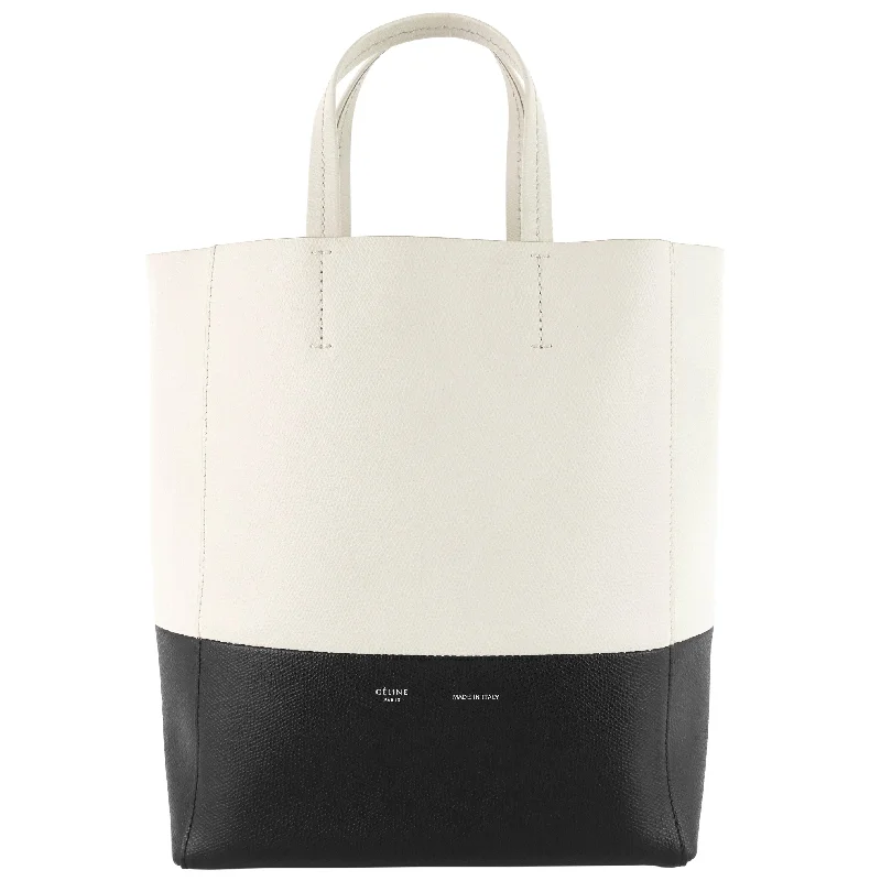 Vertical Cabas Small Bicolour Tote Bag