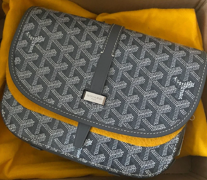 Goyard Belvedere Crossbody Bag PM (Grey)