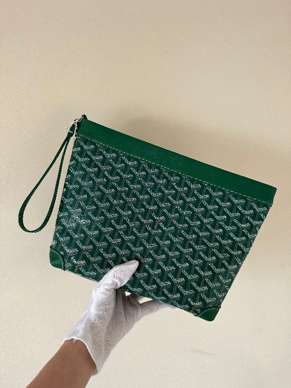 Goyard Conti Pouch (Green)