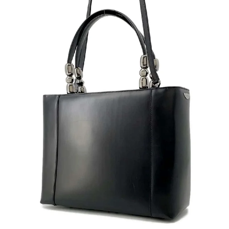 Dior Marispearl 2wayHandbag Black Leather