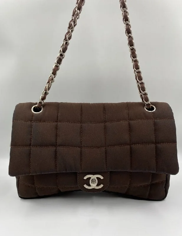 Chanel Nylon Chocolate Bar Flap Bag