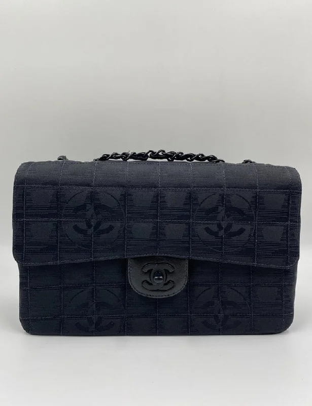 Chanel Travel Line Nylon Flap Bag