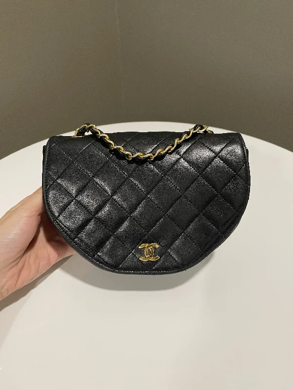 Chanel Vintage Half-Moon Flap Bag