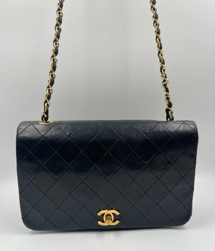 Vintage Black Chanel Flap Bag